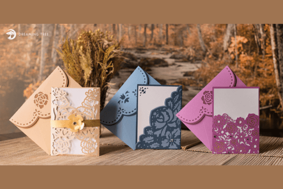 Classy Evening Invitations SVG Bundle