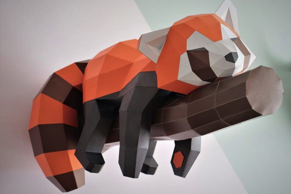 Crafting a 3D Red Panda Wall Decor: A Practical Guide to the DIY Papercraft PDF