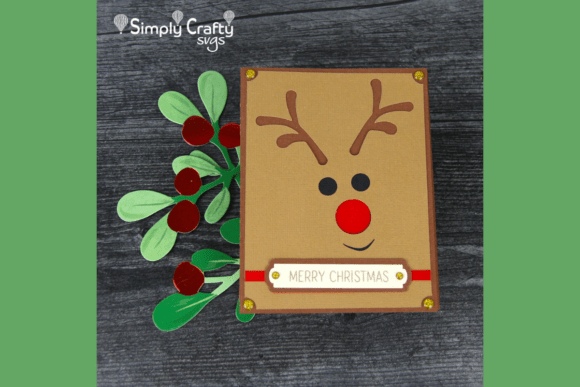 Crafting Magic with a Rudolph Reindeer Card SVG