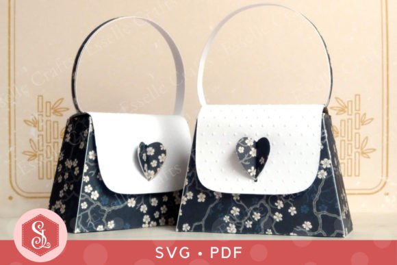 Crafting Memorable Moments with the Handbag Favour Box SVG PDF Template