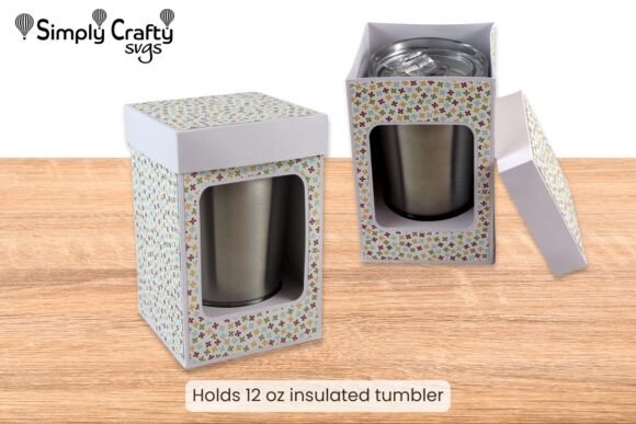 Elevate Your Mini Drinkware with the Small Tumbler Box 12 Oz Mini SVG