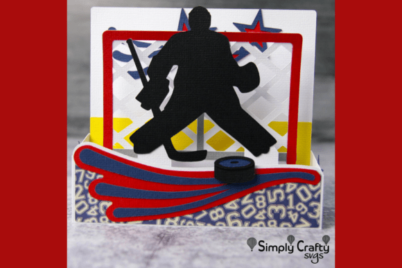 Evaluating the Ice Hockey Goalie Card SVG for Custom 3D Papercraft Projects
