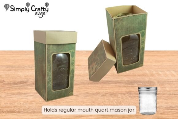 Integrating the Quart Mason Jar Box SVG into Professional Packaging Workflows