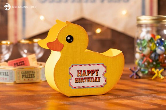Lucky Duck Favor SVG: Crafting Joyful Party Keepsakes