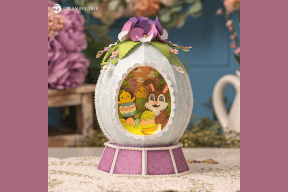 Mastering the Panoramic Easter Egg SVG for Stunning 3D Paper Crafts