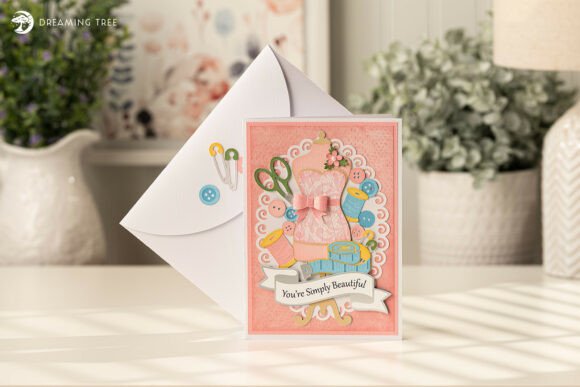 Sew Lovely Card SVG: A Handmade Tribute