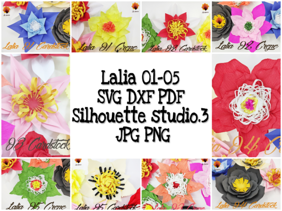 Unlocking Creativity: The Ultimate Guide to Lalia 01-05 Giant Paper Flower Templates